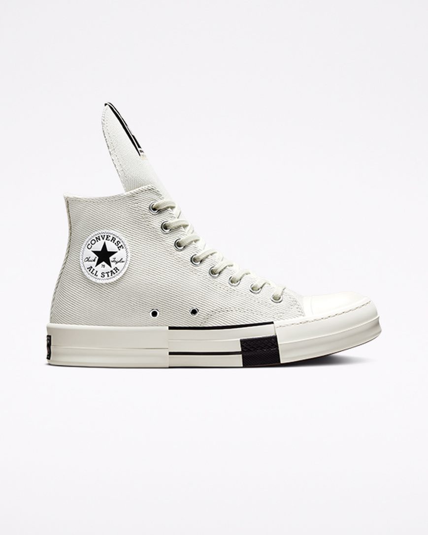 Dámské Boty Vysoké Converse x DRKSHDW DRKSTAR Chuck 70 Bílé Černé | CZ STHP16